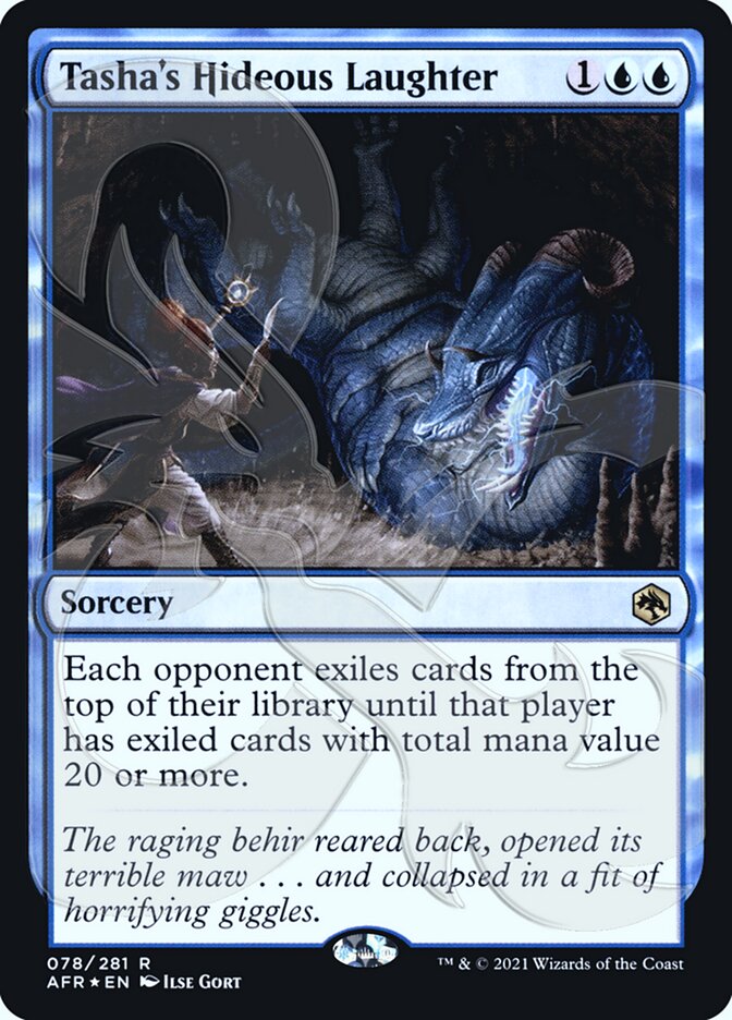 Tasha's Hideous Laughter — Adventures in the Forgotten Realms Promos 78a/241