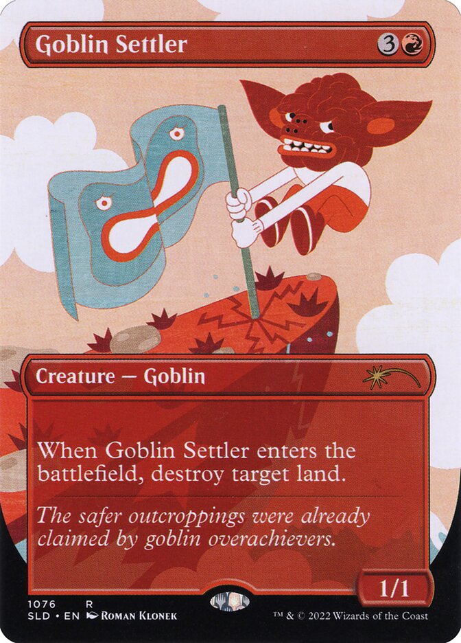 Goblin Settler — Secret Lair Drop 1076/2754
