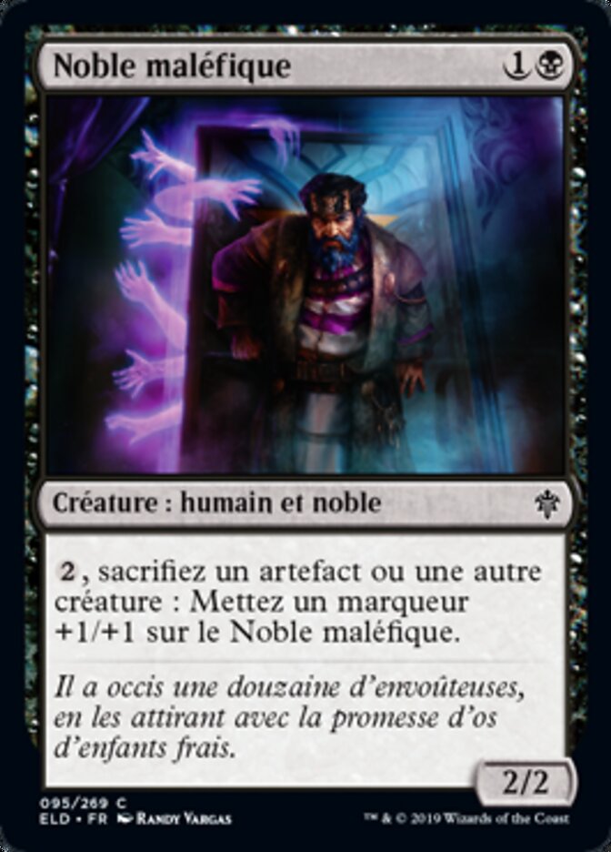 Noble maléfique — Throne of Eldraine 95/398