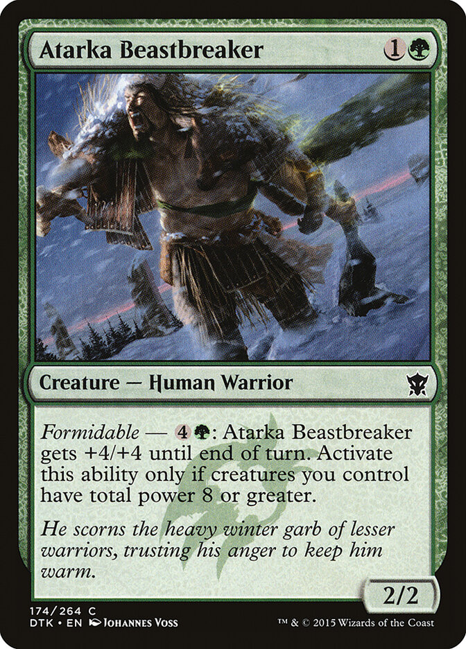 Atarka Beastbreaker — Dragons of Tarkir 174/264