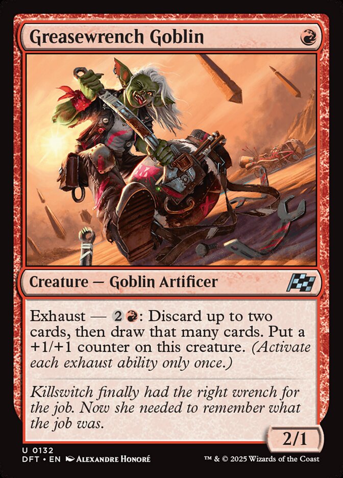 Greasewrench Goblin — Aetherdrift 132/553