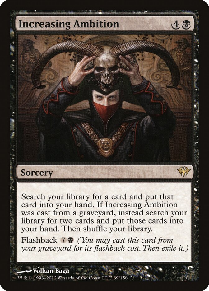 Increasing Ambition — Dark Ascension 69/158