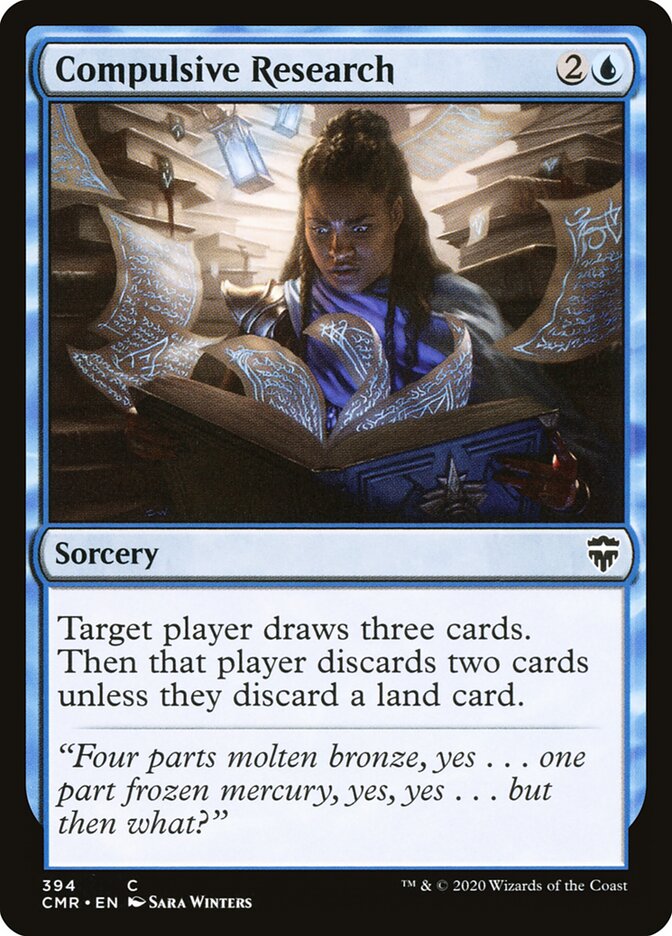Recherche compulsive — Commander Legends 394/718