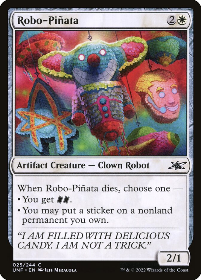 Robo-Piñata — Unfinity 25/639
