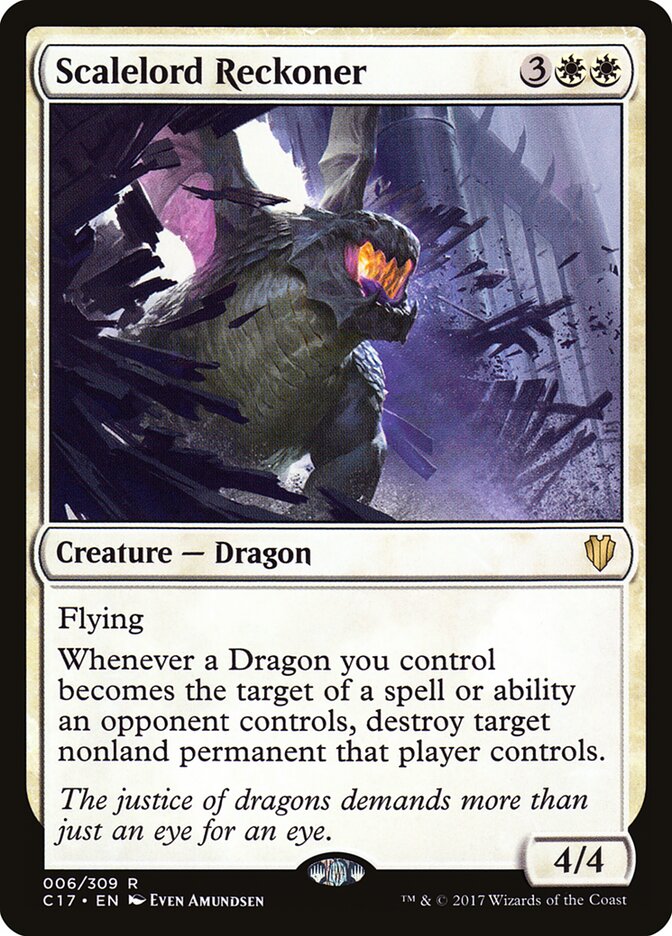 Scalelord Reckoner — Commander 2017 6/309