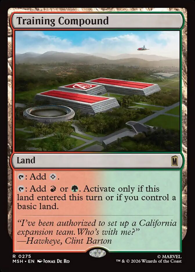 Training Compound — Marvel Super Heroes 275/453