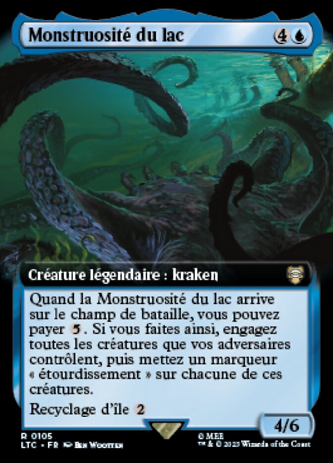 Monstruosité du lac — Tales of Middle-earth Commander 105/591