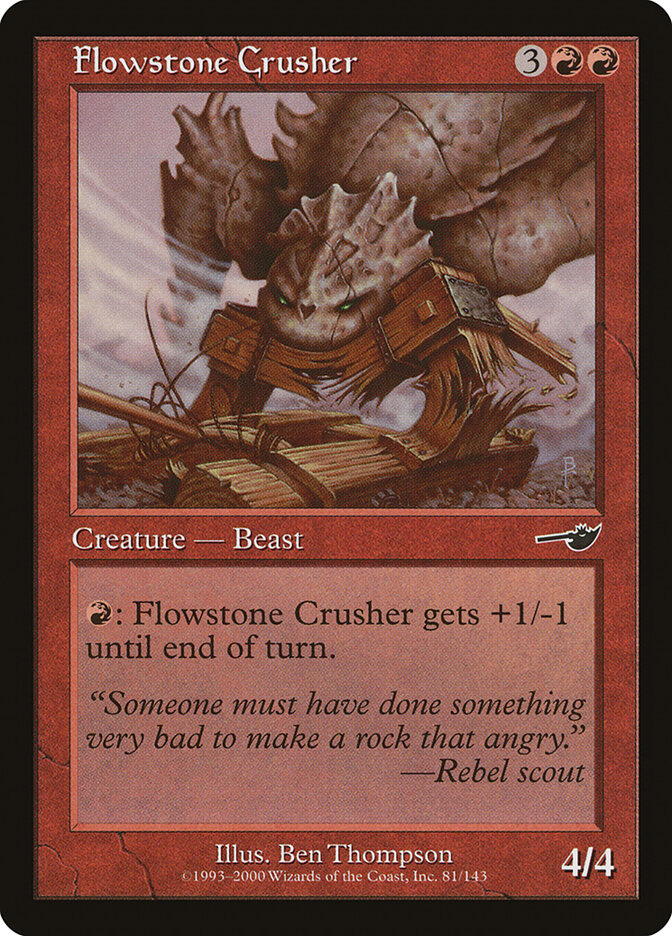 Flowstone Crusher — Nemesis 81/143