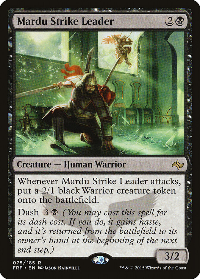 Mardu Strike Leader — Fate Reforged 75/191