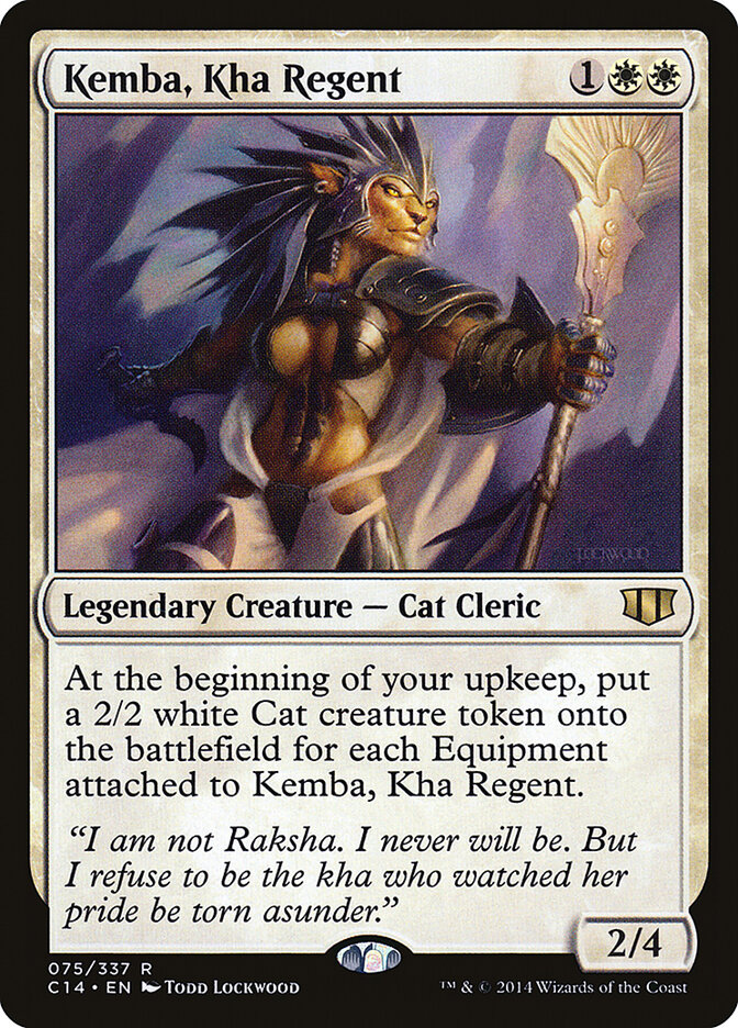 Kemba, Kha Regent — Commander 2014 75/337