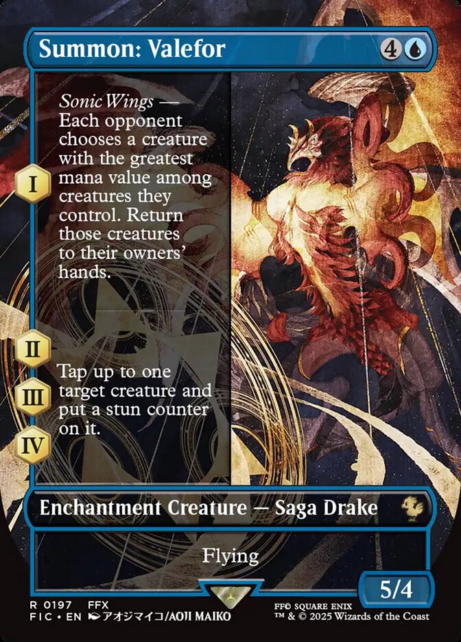 Summon: Valefor — Final Fantasy Commander 197/486