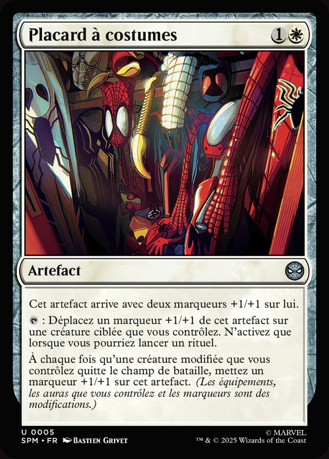Placard à costumes — Marvel's Spider-Man 5/286