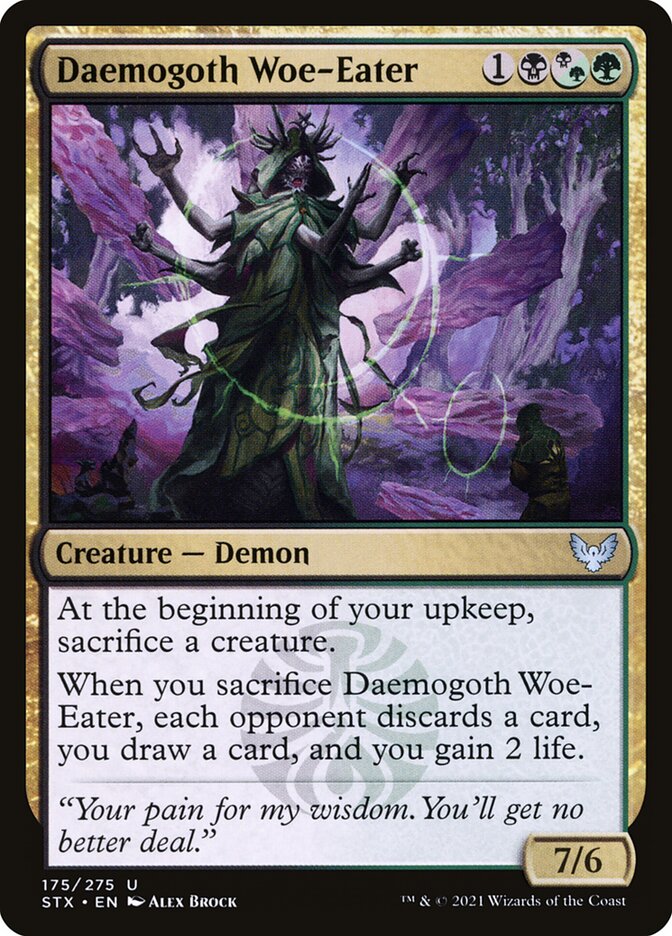 Daemogoth Woe-Eater — Strixhaven: School of Mages 175/393