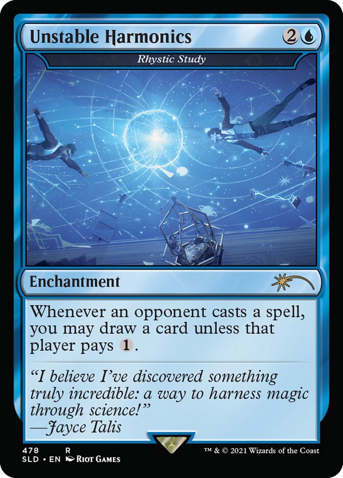 Rhystic Study — Secret Lair Drop 478/2754