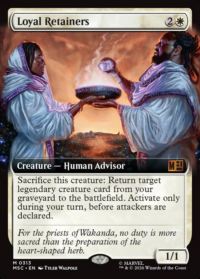 Loyal Retainers — Marvel Super Heroes Commander 313/866