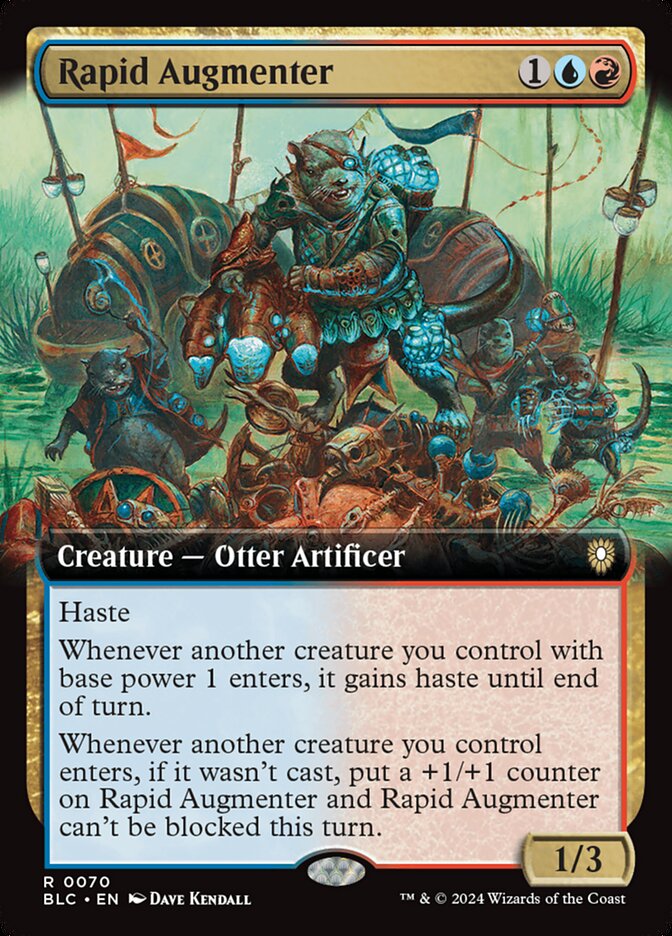 Rapid Augmenter — Bloomburrow Commander 70/356