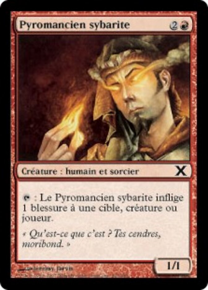 Pyromancien sybarite — Tenth Edition 221/510