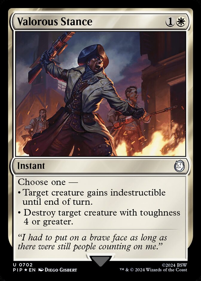 Valorous Stance — Fallout 702/1068
