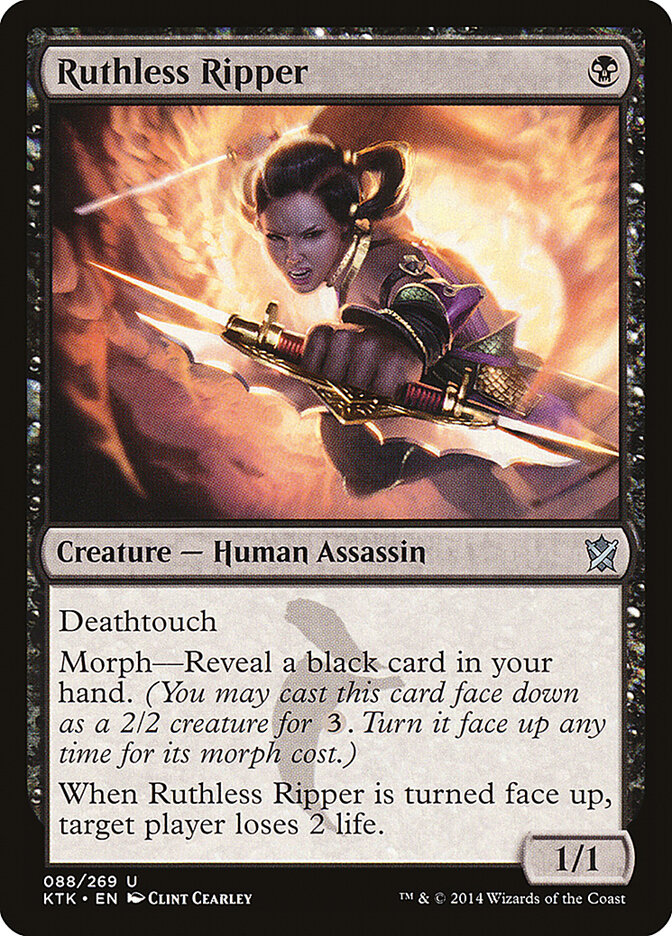 Ruthless Ripper — Khans of Tarkir 88/293