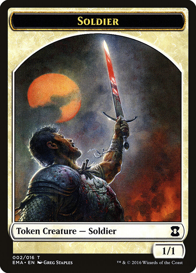 Soldier — Eternal Masters Tokens 2/16