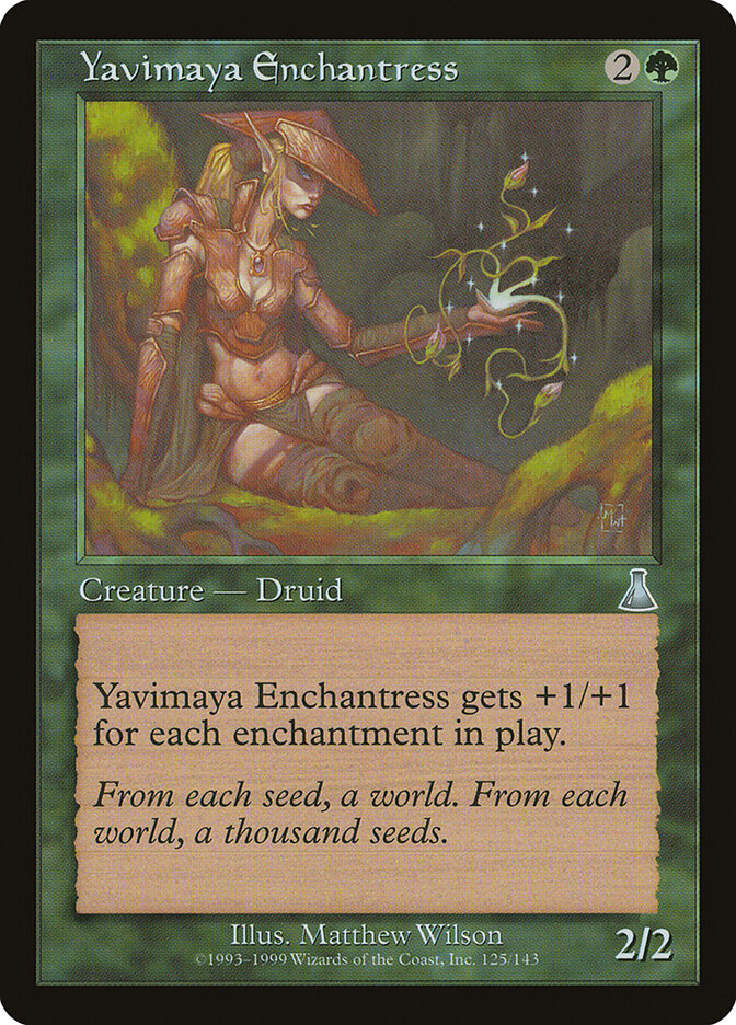 Yavimaya Enchantress — Urza's Destiny 125/143