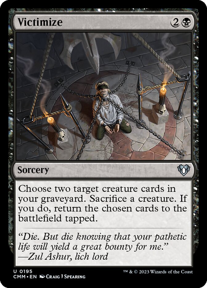 Victimize — Commander Masters 195/1067