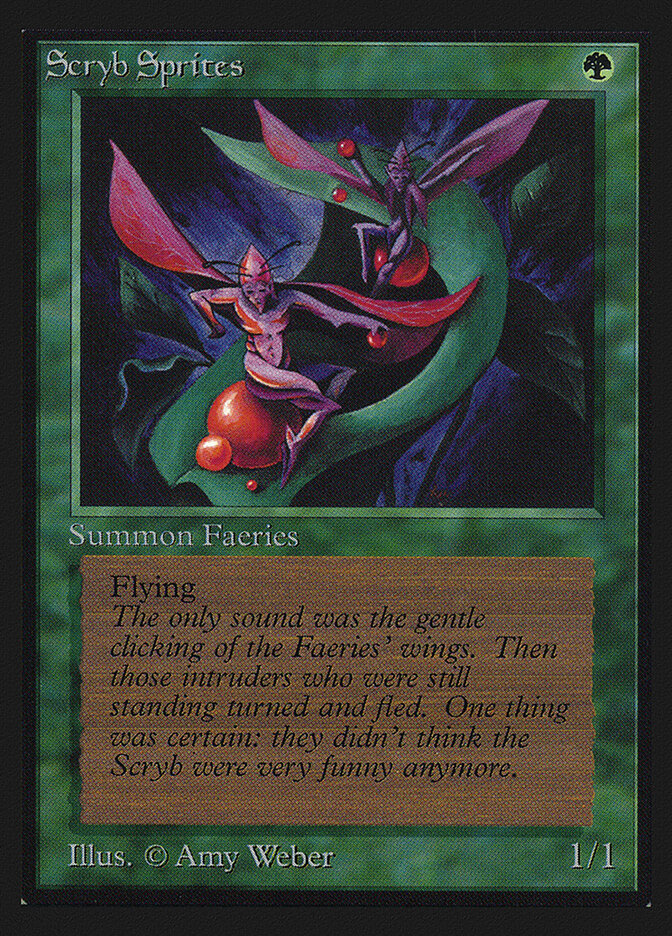 Scryb Sprites — Intl. Collectors' Edition 216/302