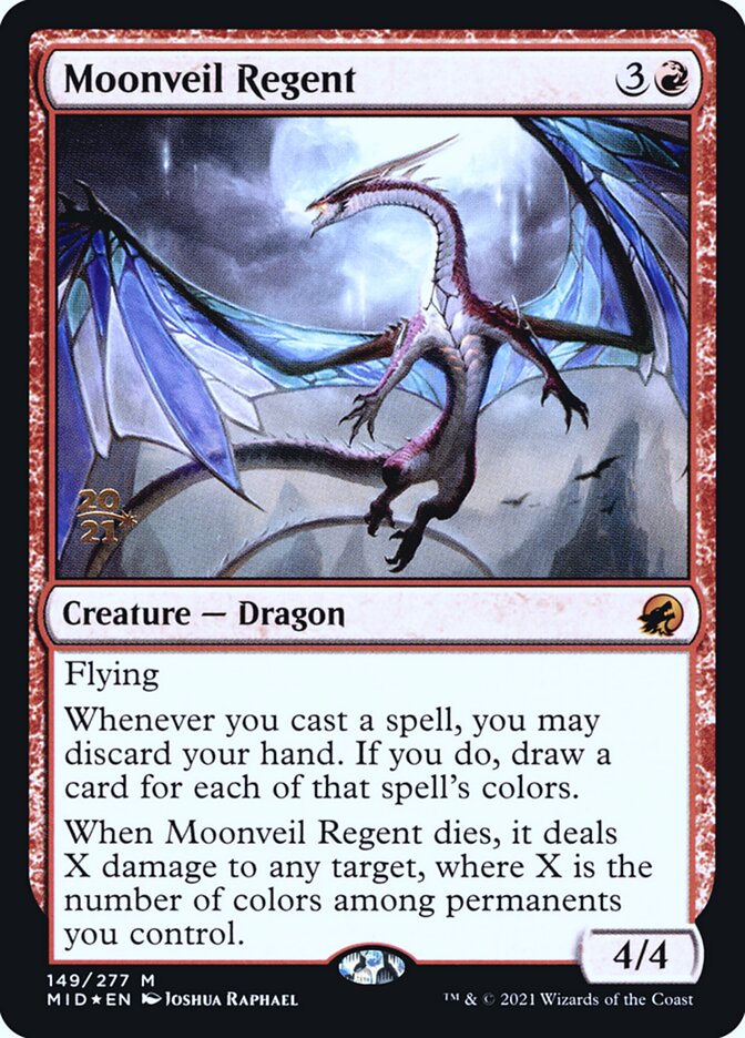 Moonveil Regent — Innistrad: Midnight Hunt Promos 149s/155