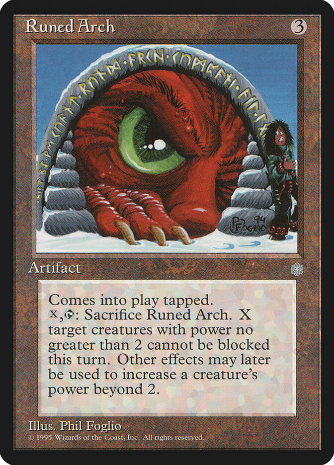 Runed Arch — Ice Age 334/383