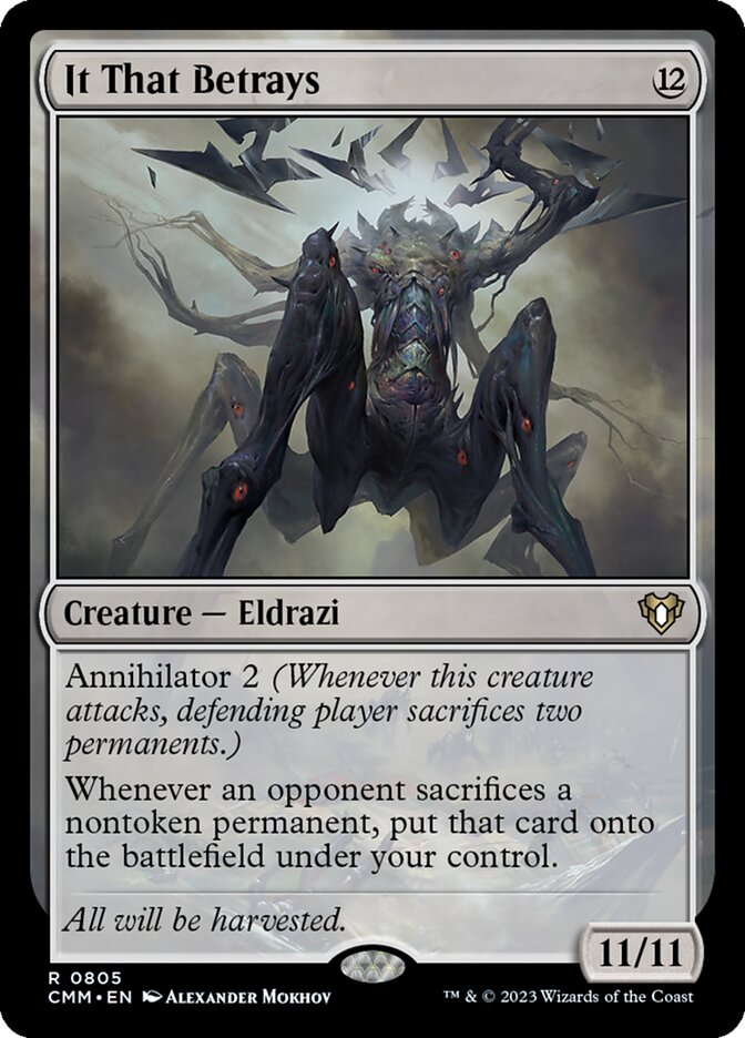 It That Betrays — Commander Masters 805/1067