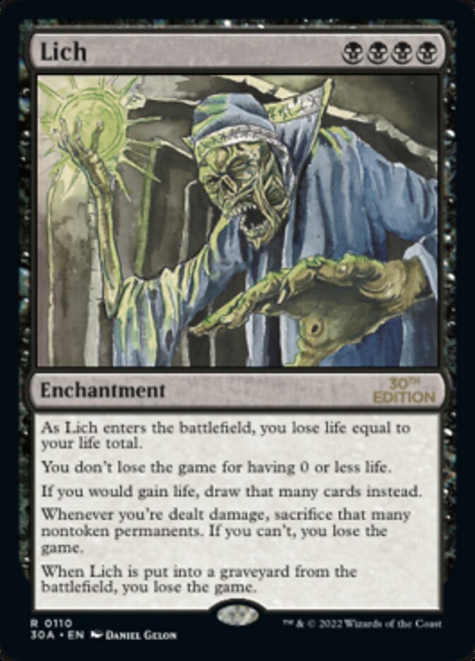 Lich — 30th Anniversary Edition 110/594