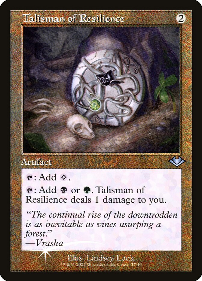Talisman of Resilience — Modern Horizons 1 Timeshifts 37/40