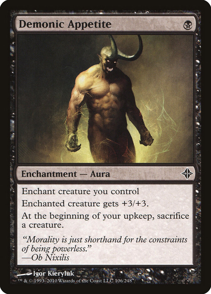 Demonic Appetite — Rise of the Eldrazi 106/248