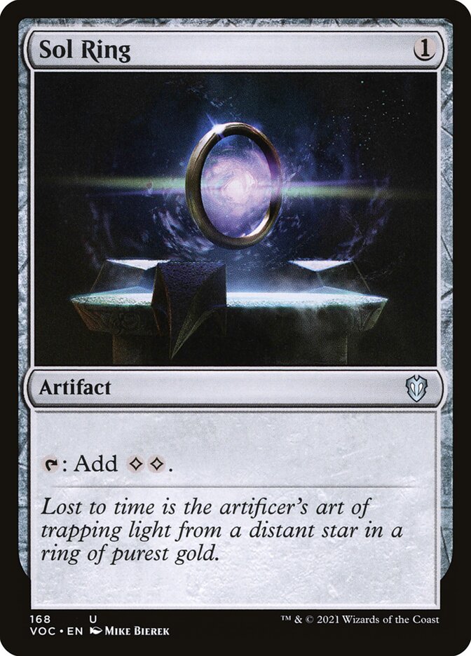 Sol Ring — Crimson Vow Commander 168/188