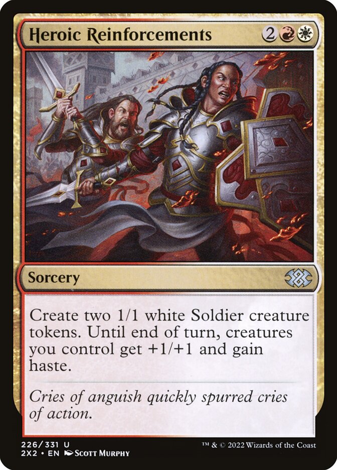 Heroic Reinforcements — Double Masters 2022 226/579