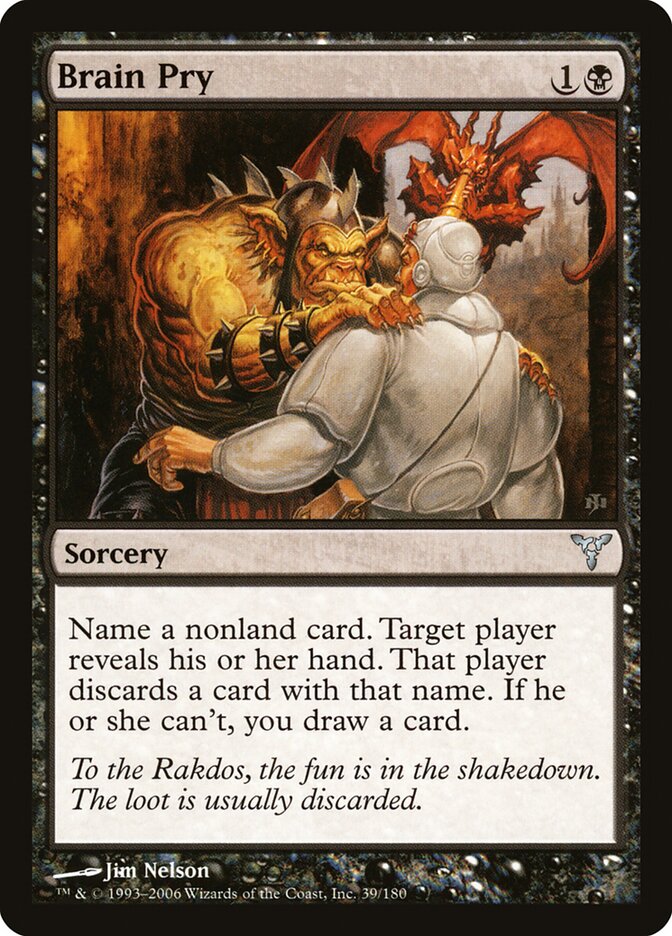 Brain Pry — Dissension 39/180