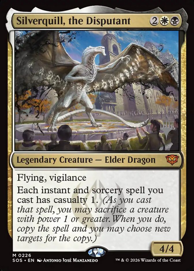 Silverquill, the Disputant — Secrets of Strixhaven Promos 226p/80