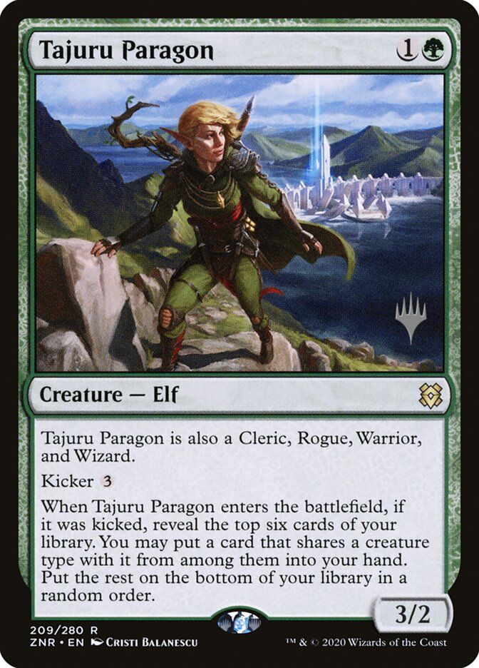 Tajuru Paragon — Zendikar Rising Promos 209p/153