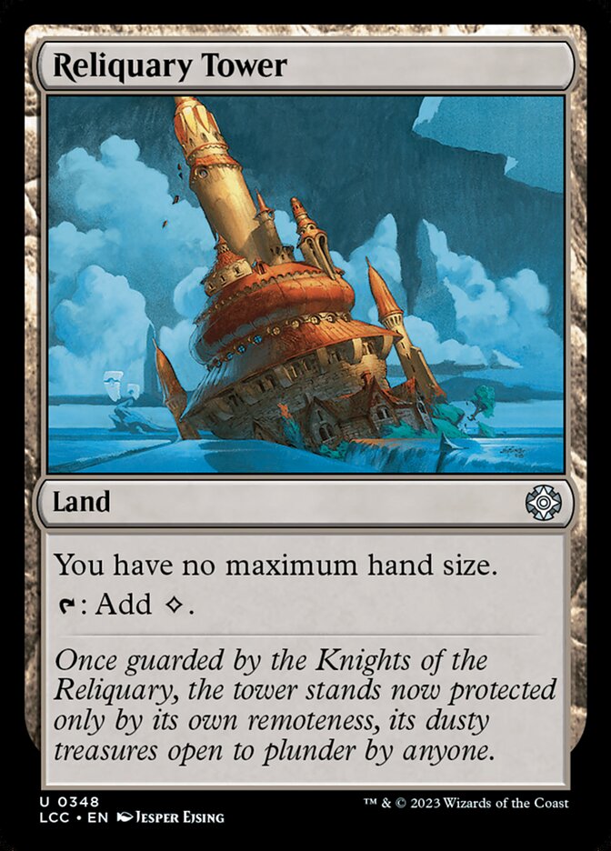 Reliquary Tower — The Lost Caverns of Ixalan Commander 348/370