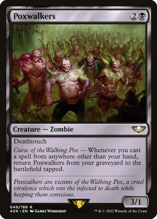 Poxwalkers — Warhammer 40,000 Commander 49/617