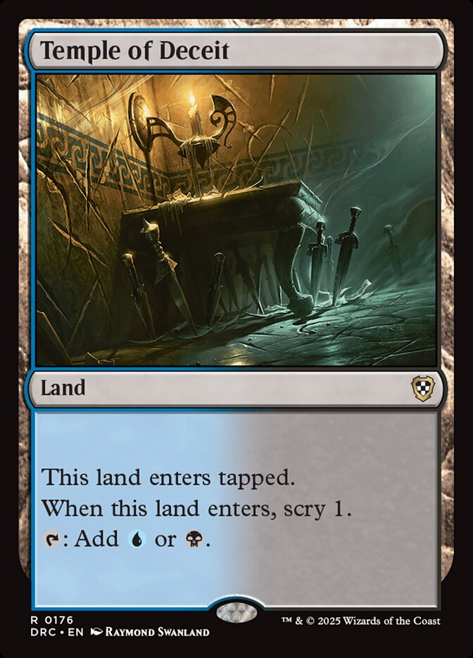 Temple of Deceit — Aetherdrift Commander 176/184