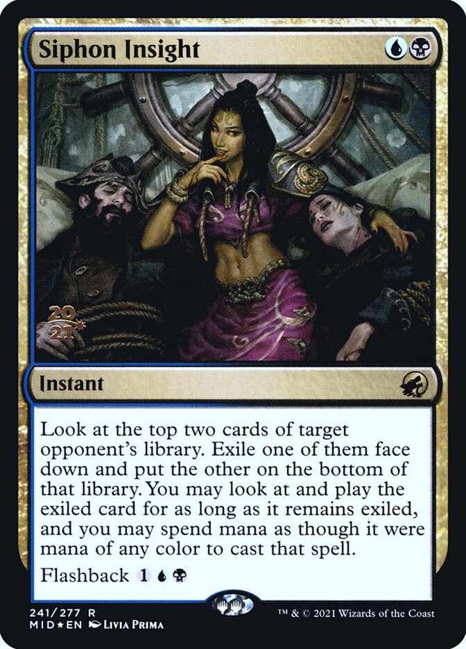 Siphon Insight — Innistrad: Midnight Hunt Promos 241s/155