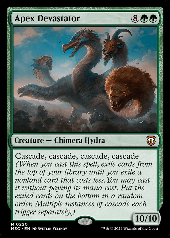 Apex Devastator — Modern Horizons 3 Commander 220/398