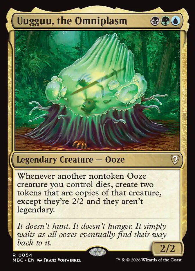 Uugguu, the Omniplasm — Mystery Booster Commander Edition 54/80
