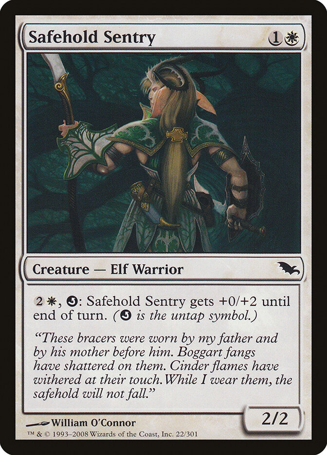Safehold Sentry — Shadowmoor 22/302