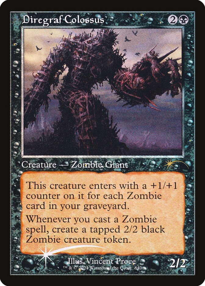 Diregraf Colossus — Secret Lair Drop 840/2754
