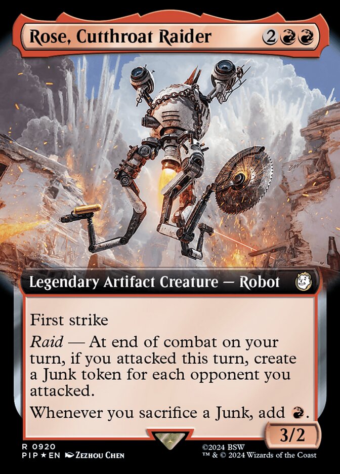 Rose, Cutthroat Raider — Fallout 920/1068