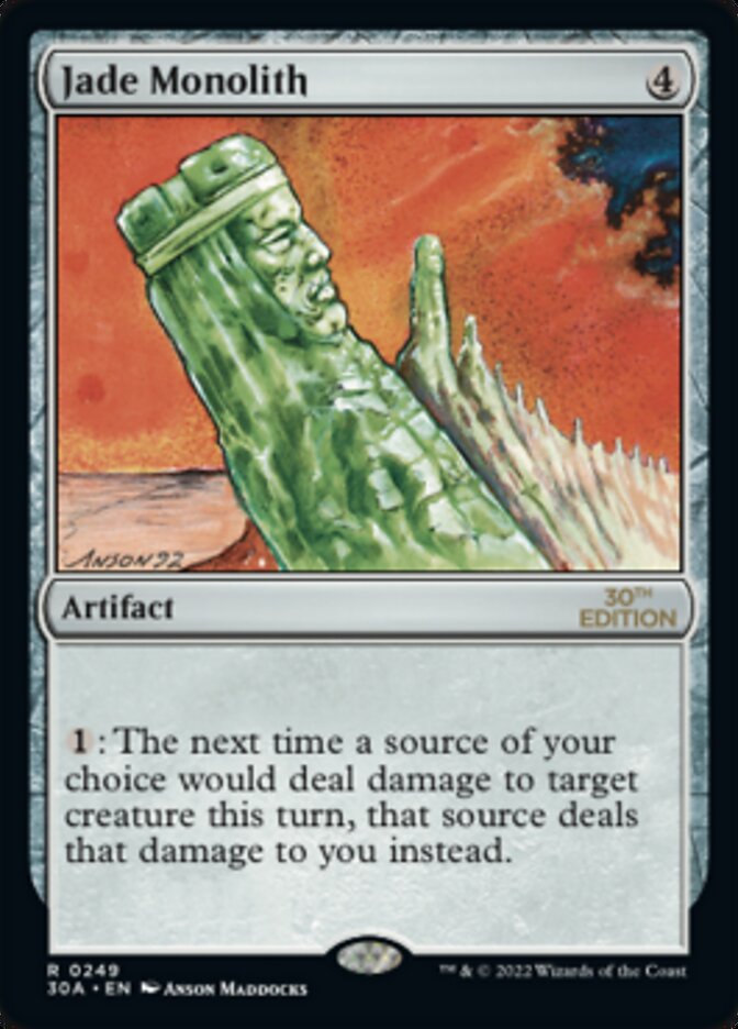 Jade Monolith — 30th Anniversary Edition 249/594