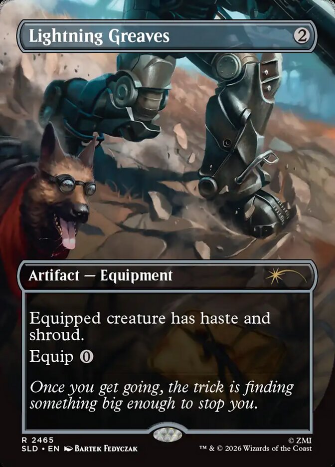 Lightning Greaves — Secret Lair Drop 2465/2754