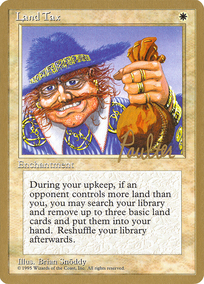 Land Tax — Pro Tour Collector Set pp34/308